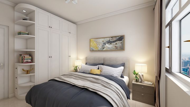 安聯(lián)優(yōu)越城118㎡現(xiàn)代簡約案例賞析