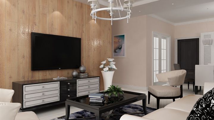 恒茂國際107㎡后現代案例