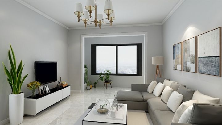 鋼城春邑-64平米-4.6萬元-滿滿現代感