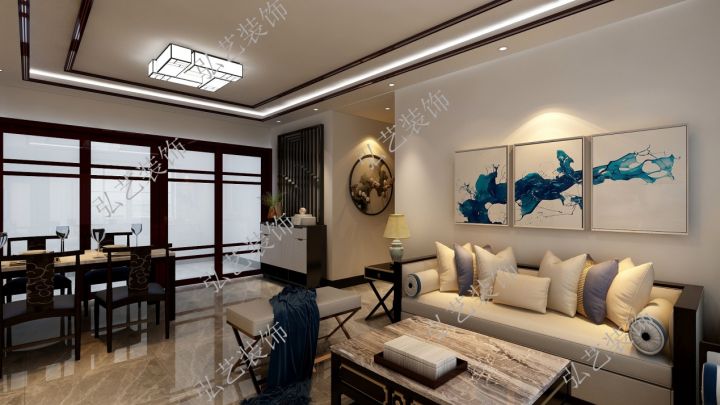 景泰翰林F區-105平米-7.8萬元-沉穩又不失格調