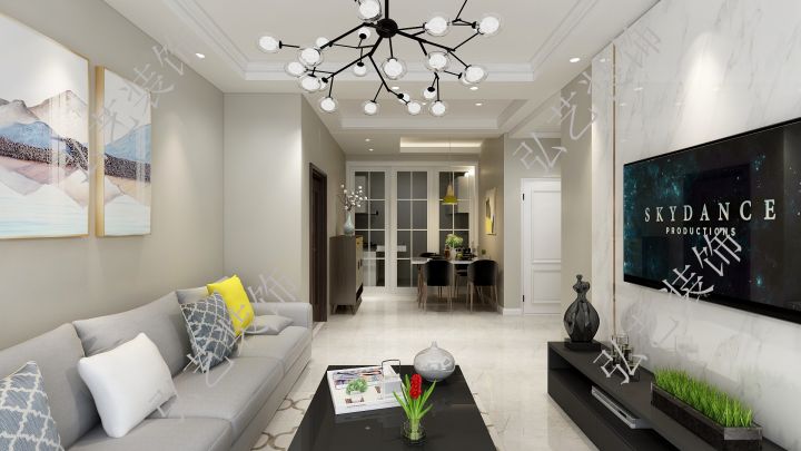 萬潤城-93平米-簡約風格