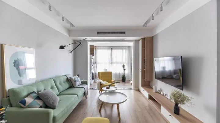 92㎡北歐，打造慵懶隨性的復古腔調