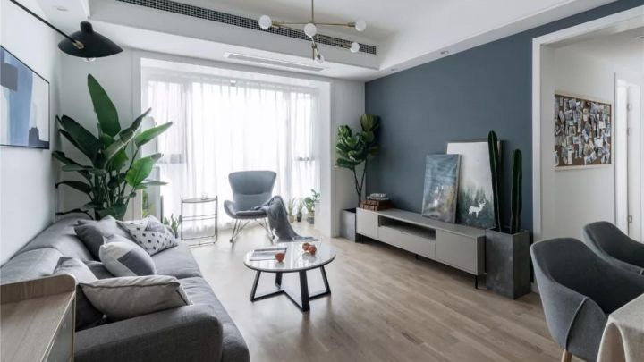 83㎡現代北歐，簡約舒適的小資格調