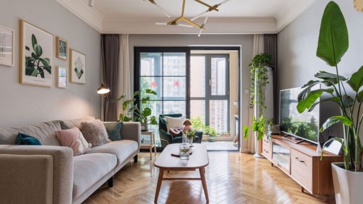 房間裝修圖片大全，北歐風格房間裝修圖片案例