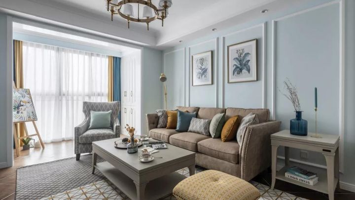 裝修價格,100平米美式裝修案例價格是多少