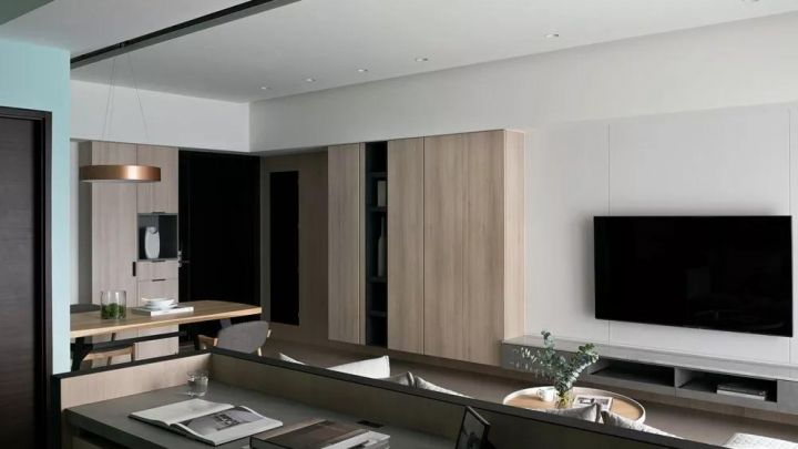 【客廳電視墻裝修設計】客廳電視墻裝修用什么材料