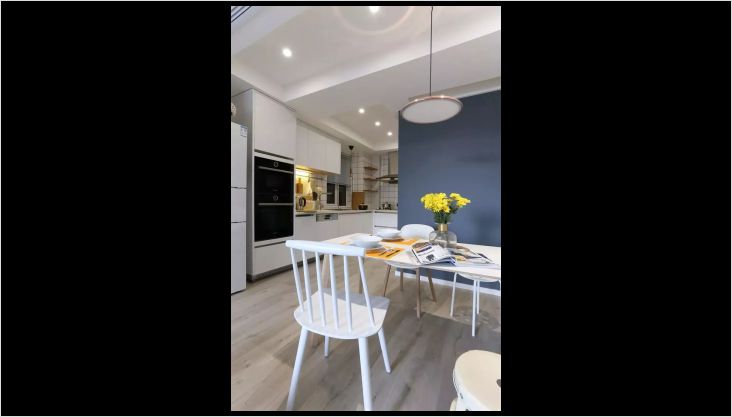 廚房，年輕人都喜歡這樣裝，顏值高，關(guān)鍵實(shí)用極了！