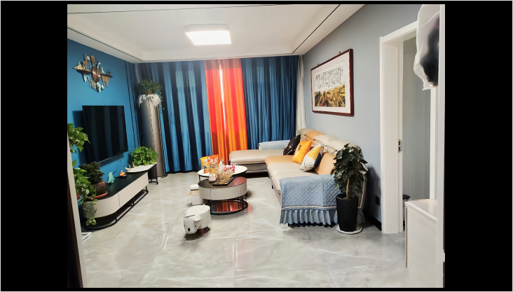 富景園103平米現代簡約風