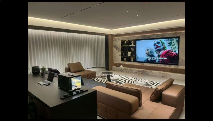 200㎡客廳意式極簡風