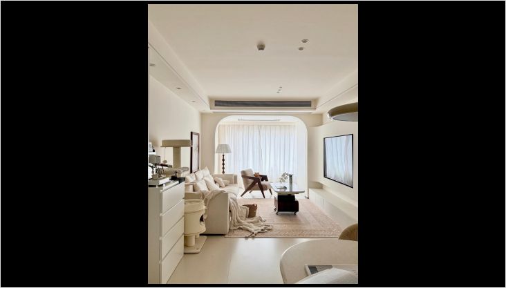 100㎡的奶油風(fēng)小家，溫馨舒適