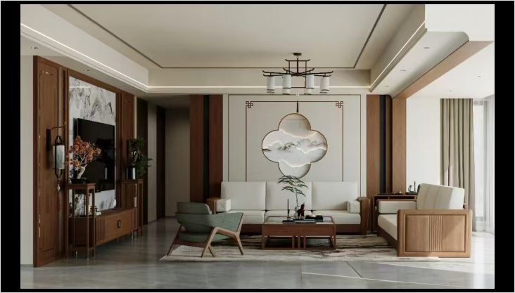 新中式136㎡，一眼萬年的東方韻味