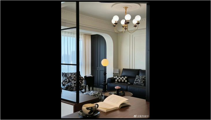 法式復古實景落地