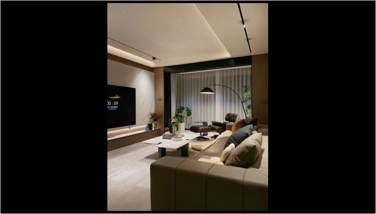 簡約風無主燈，心安之處